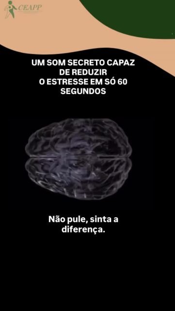🧠✨ SEU CÉREBRO NÃO FOI FEITO PARA VIVER EM ALERTA O TEMPO TODO ⚠️
Você pode até não perceber… mas o estresse constante está “ligando” seu cérebro no modo sobrevivência 🧩🔁
E isso impacta tudo: foco, humor, sono e até o seu corpo. 😴📉
🎧 Agora vem a parte incrível:
Seu cérebro tem a capacidade de se sincronizar com sons e frequências.
Isso mesmo! 🔊👇
Quando você escuta determinados estímulos sonoros, está enviando um comando direto para o seu sistema nervoso:
👉 “Pode desacelerar.”
👉 “Está tudo bem relaxar.”
✨ Não é misticismo.
🧬 É neuroacústica aplicada.
🔄 Faça o teste agora: 1️⃣ Assista focando na imagem
2️⃣ Ouça novamente de olhos fechados
3️⃣ Perceba sua respiração ficando mais lenta 🌬️
⏱️ Apenas 60 segundos podem mudar o ritmo do seu dia inteiro.
Mas o segredo está na constância e no ambiente: silêncio, calma e presença. 🧘‍♂️🌿
📌 Porque cuidar da mente não é luxo… é necessidade.
💬 Me conta: você sentiu diferença na segunda vez?
#SaúdeMental #Neurociência #Relaxamento #Ansiedade #Estresse Foco QualidadeDeVida Cérebro BemEstar SaúdeEmocional CEAPP Neuroacústica MenteSaudável Autocuidado
✨ É o CEAPP fazendo você nunca desistir de você.